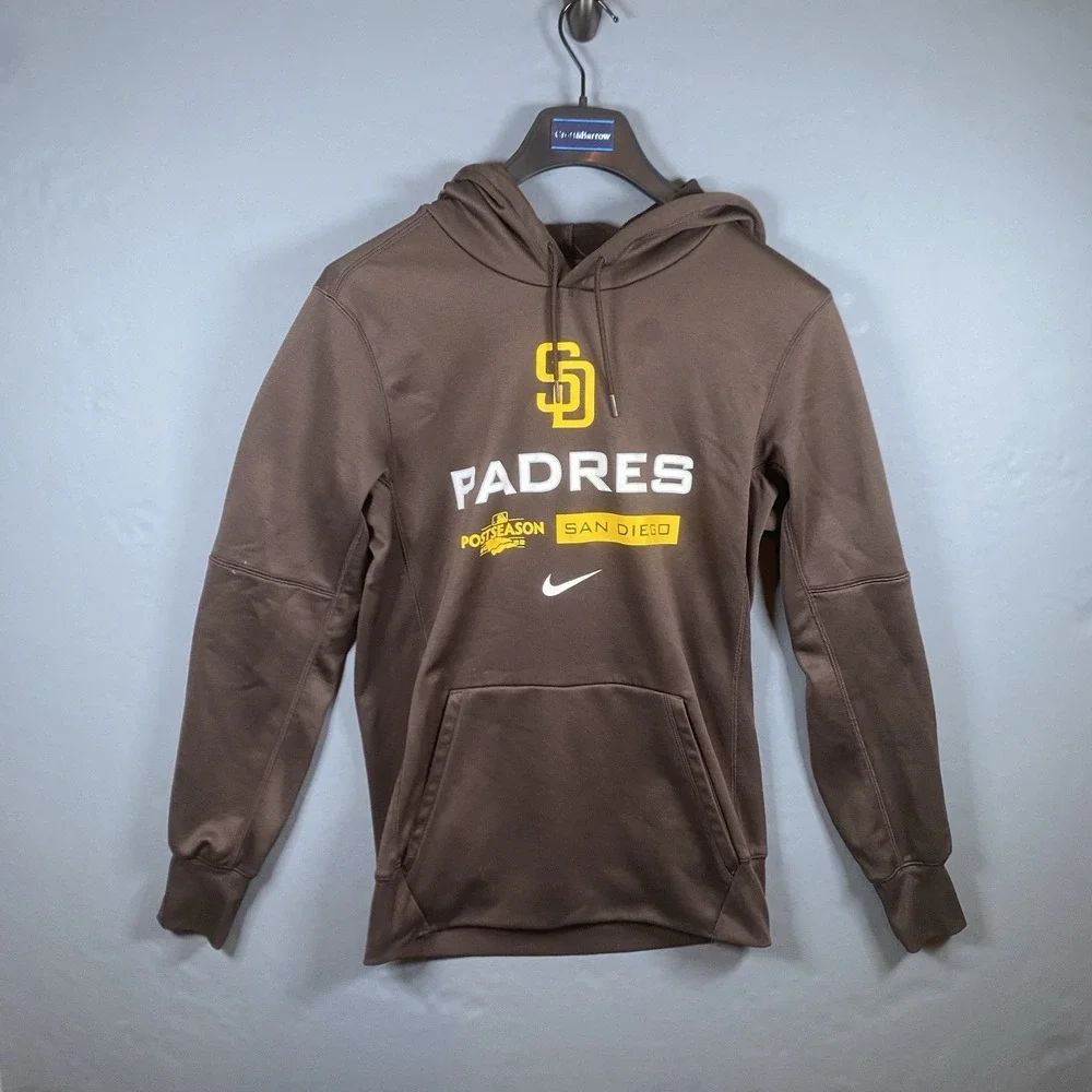 San Diego Padres Hoodie Mens‎ Small Nike MLB Baseball 2022 Postseason San Diego